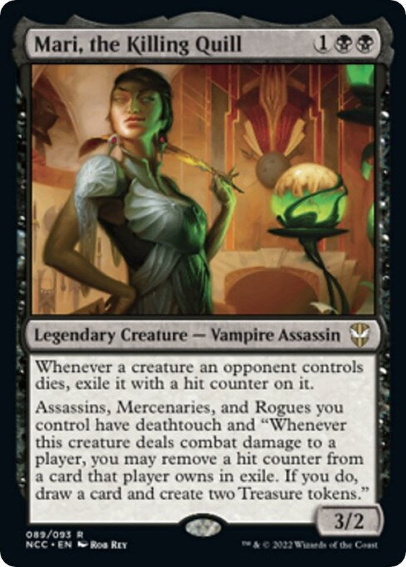 Image for Mari, the Killing Quill (89) [Streets of New Capenna] - Magic: The Gathering