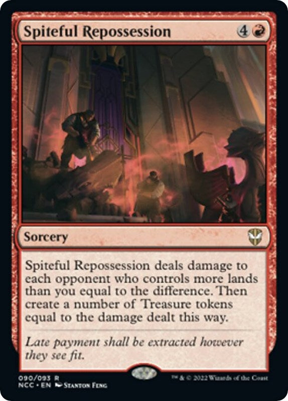 Image for Spiteful Repossession (90) [Streets of New Capenna] - Magic: The Gathering