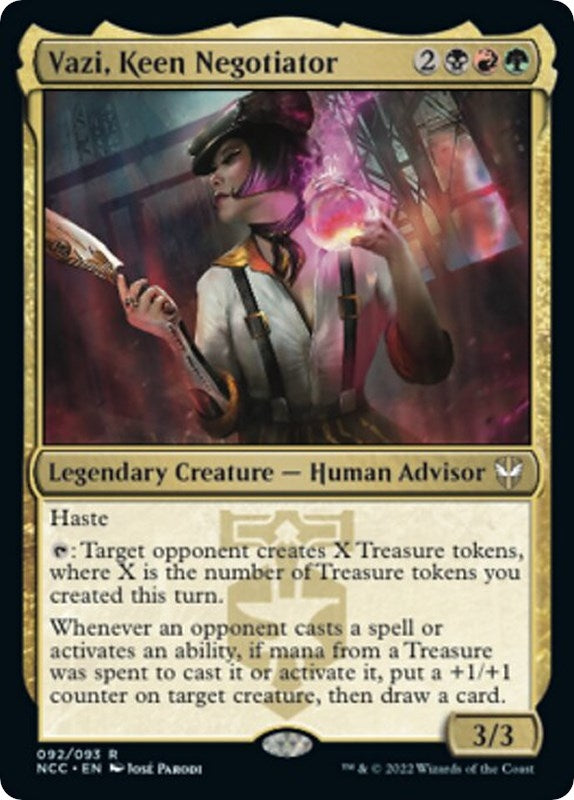 Vazi, Keen Negotiator (92) [Commander: Streets of New Capenna]