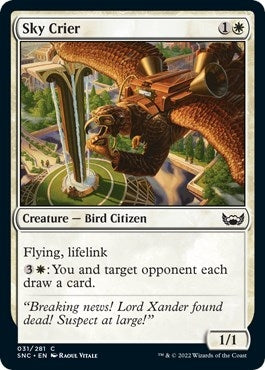 Image for Sky Crier (31) [Streets of New Capenna] - Magic: The Gathering