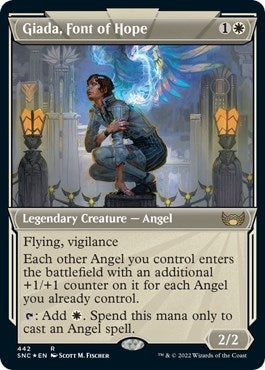 Image for Giada, Font of Hope (Showcase) (Foil Etched) (442) [Streets of New Capenna] - Magic: The Gathering