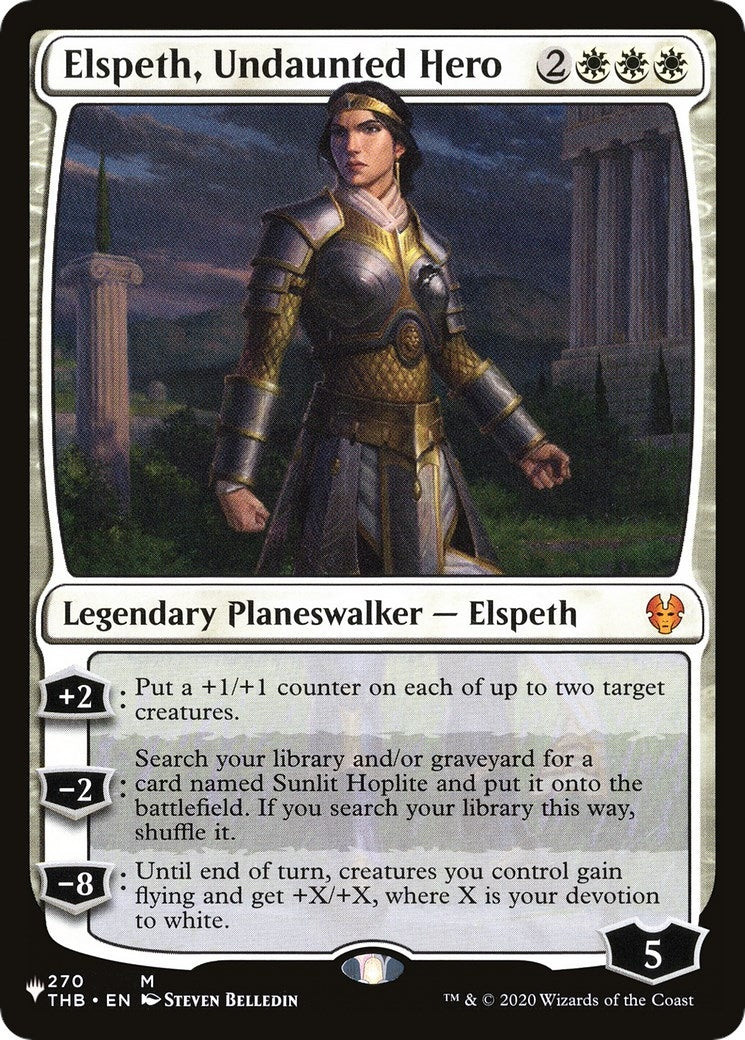 Image for Elspeth, Undaunted Hero (270/254) [The List Reprints] - Magic: The Gathering