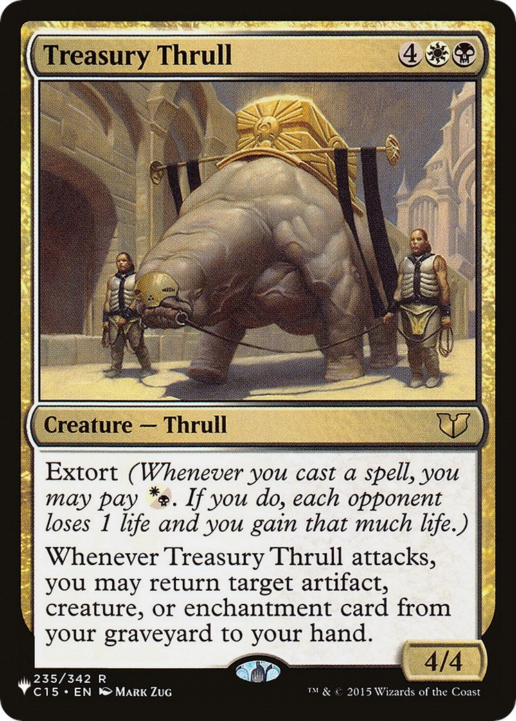 Image for Treasury Thrull (235/342) [The List Reprints] - Magic: The Gathering