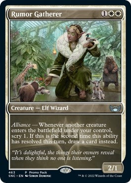 Image for Rumor Gatherer (463) [Streets of New Capenna] - Magic: The Gathering