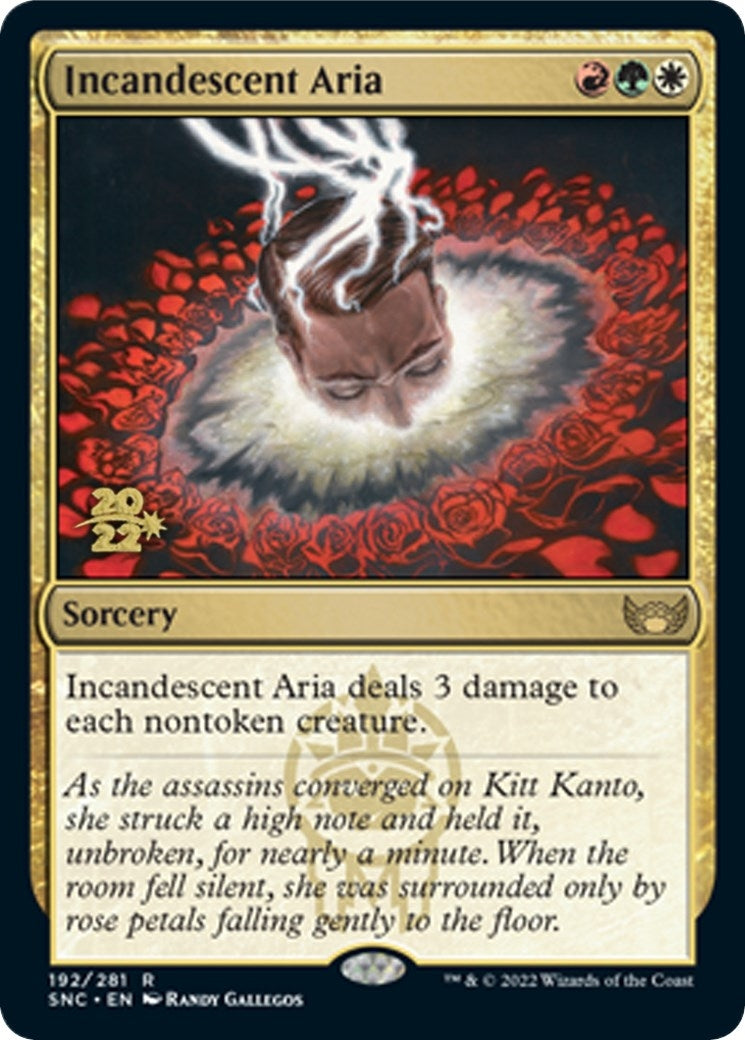 Image for Incandescent Aria (192) [Prerelease Cards] - Magic: The Gathering