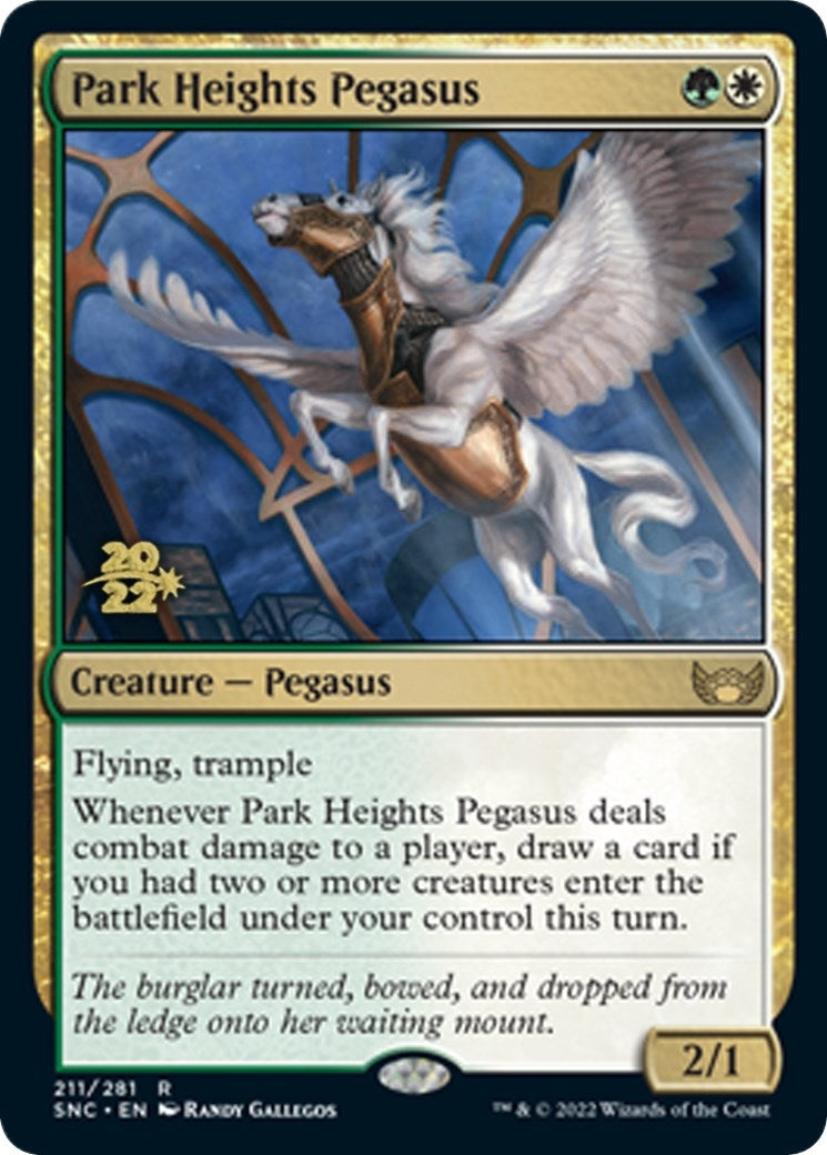 Image for Park Heights Pegasus (211) [Prerelease Cards] - Magic: The Gathering