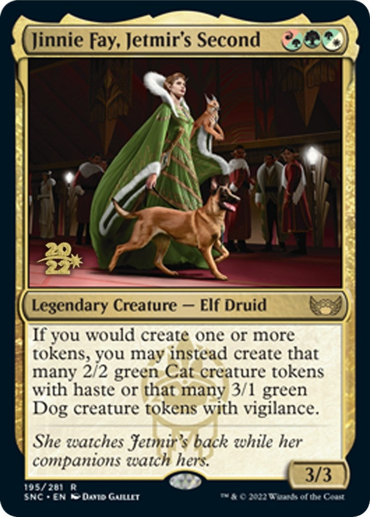 Image for Jinnie Fay, Jetmir's Second (195) [Prerelease Cards] - Magic: The Gathering