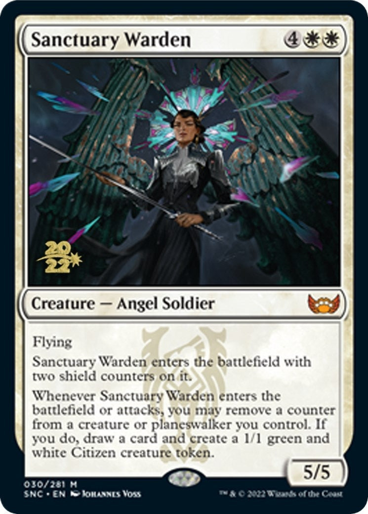 Image for Sanctuary Warden (30) [Prerelease Cards] - Magic: The Gathering