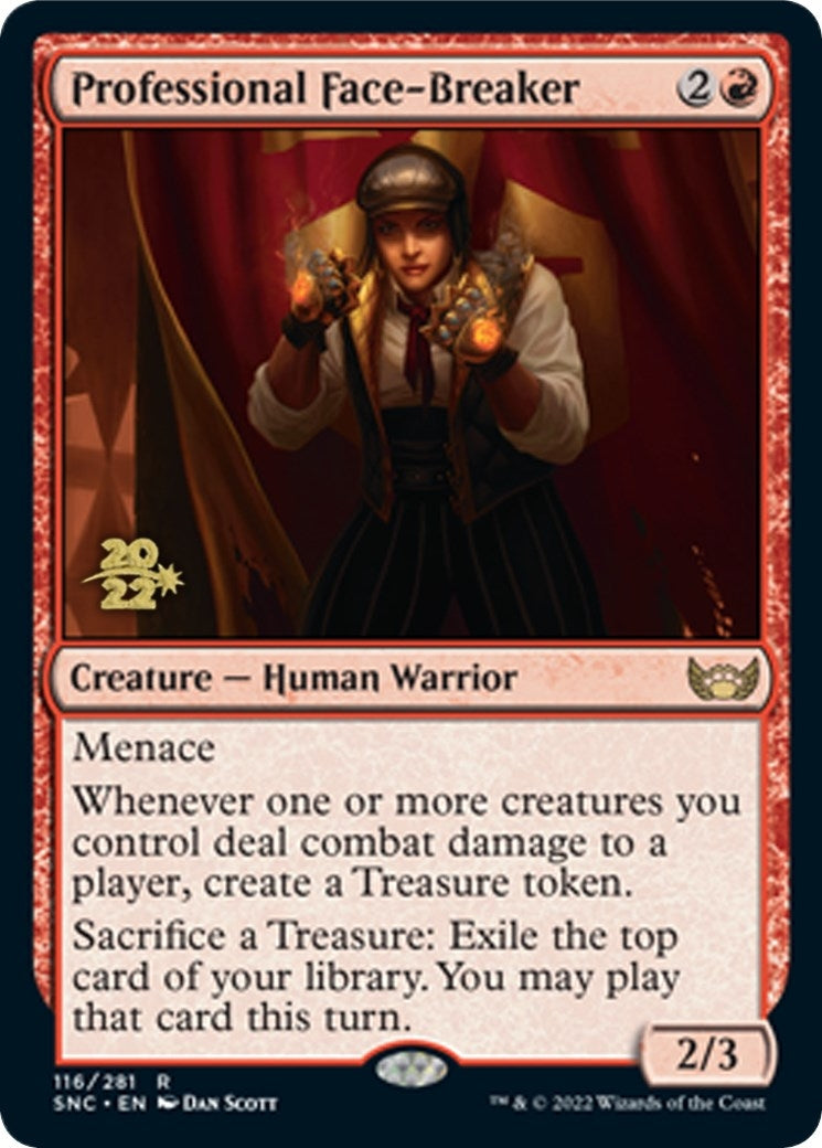 Image for Professional Face-Breaker (116) [Prerelease Cards] - Magic: The Gathering
