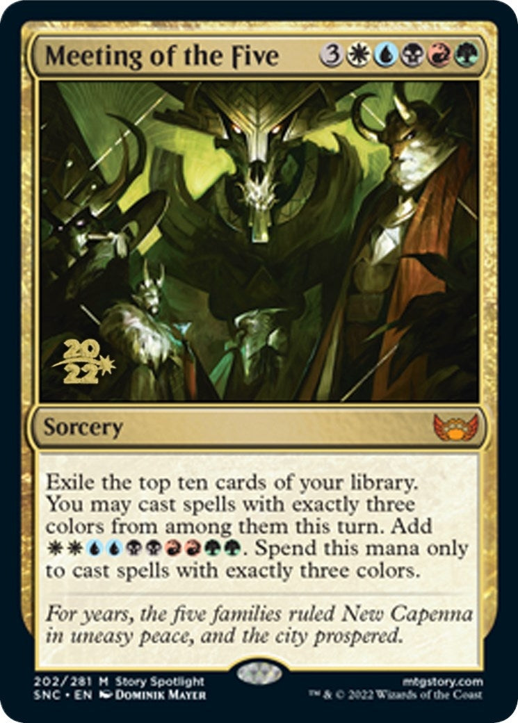Image for Meeting of the Five (202) [Prerelease Cards] - Magic: The Gathering