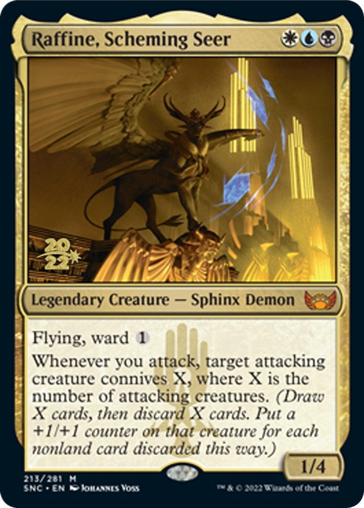 Image for Raffine, Scheming Seer (213) [Prerelease Cards] - Magic: The Gathering