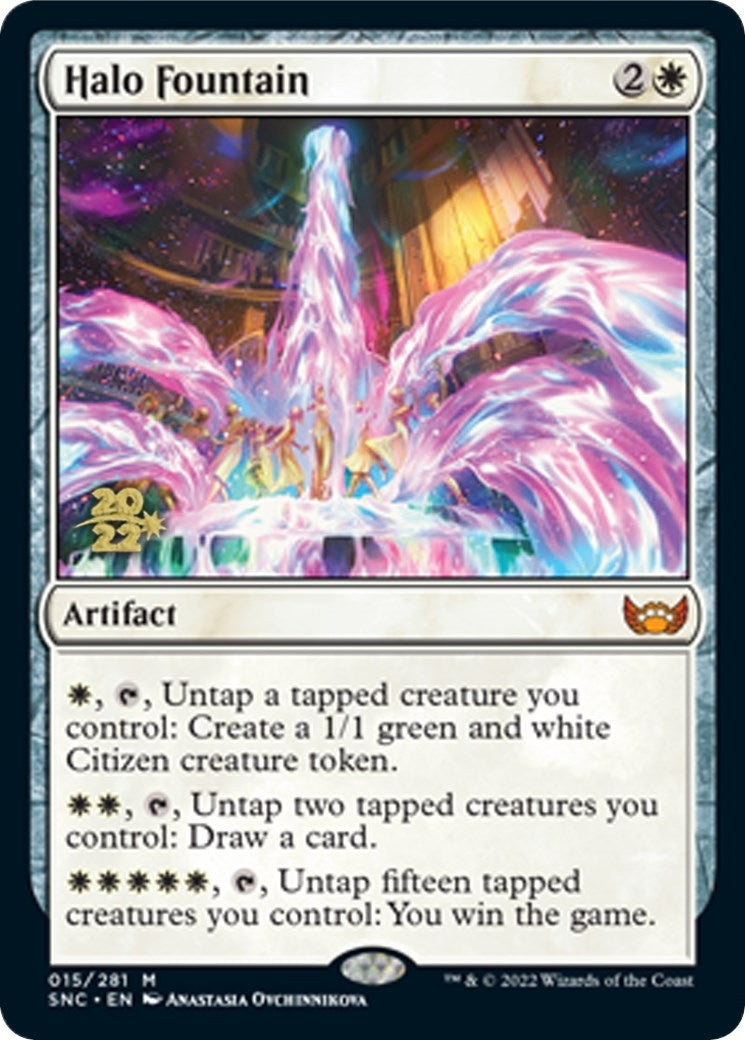 Image for Halo Fountain (15) [Prerelease Cards] - Magic: The Gathering