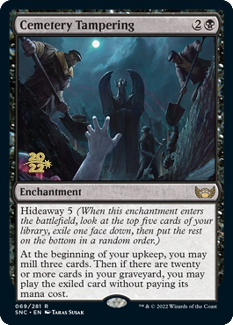 Image for Cemetery Tampering (69) [Prerelease Cards] - Magic: The Gathering