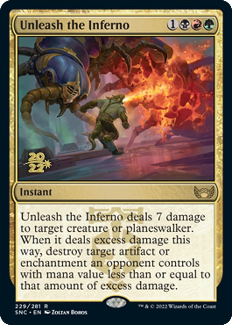 Image for Unleash the Inferno (229) [Prerelease Cards] - Magic: The Gathering