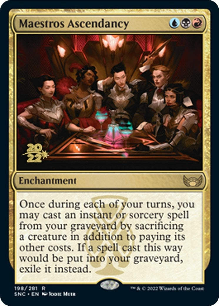 Image for Maestros Ascendancy (198) [Prerelease Cards] - Magic: The Gathering