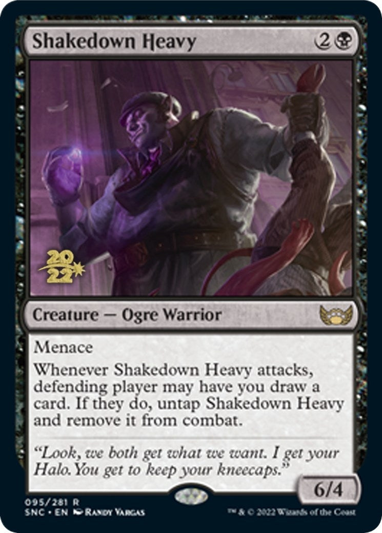 Image for Shakedown Heavy (95) [Prerelease Cards] - Magic: The Gathering