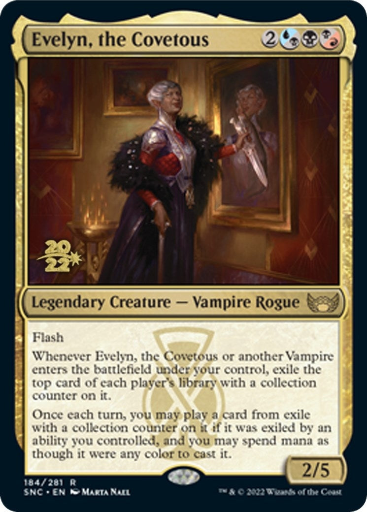 Image for Evelyn, the Covetous (184) [Prerelease Cards] - Magic: The Gathering