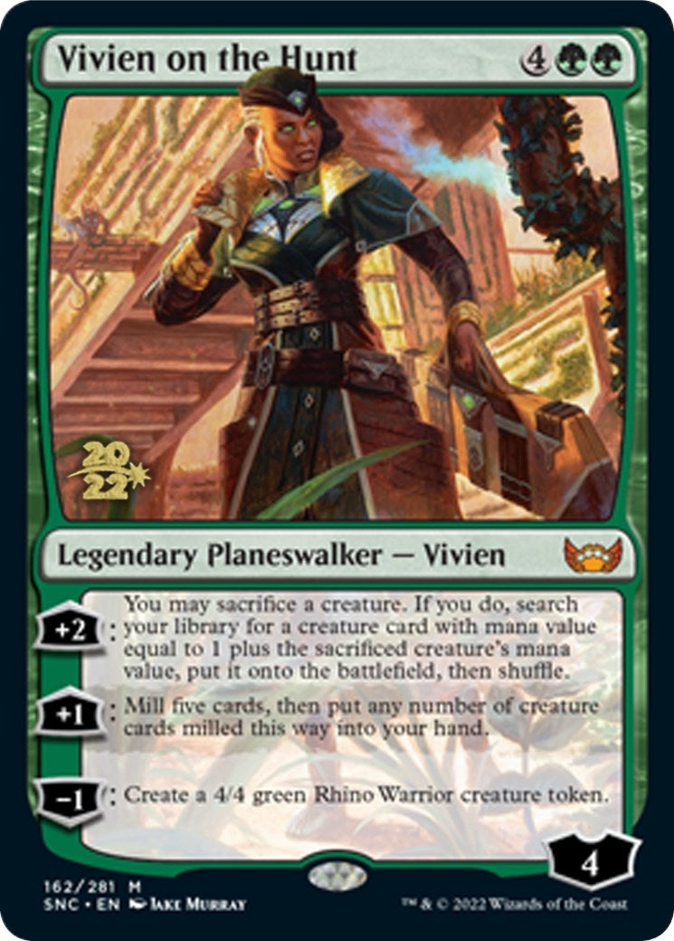 Image for Vivien on the Hunt (162) [Prerelease Cards] - Magic: The Gathering