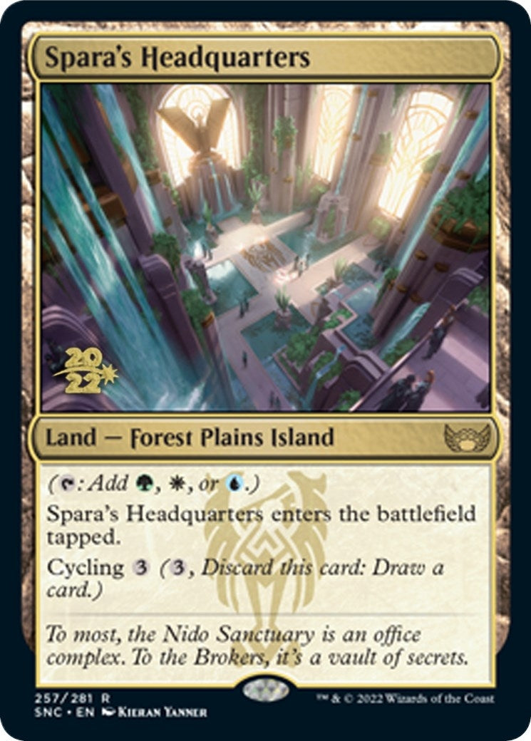 Image for Spara's Headquarters (257) [Prerelease Cards] - Magic: The Gathering