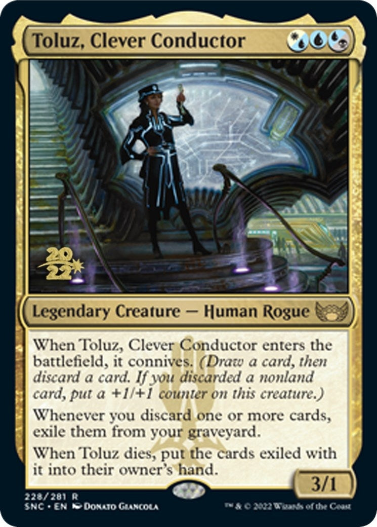 Image for Toluz, Clever Conductor (228) [Prerelease Cards] - Magic: The Gathering