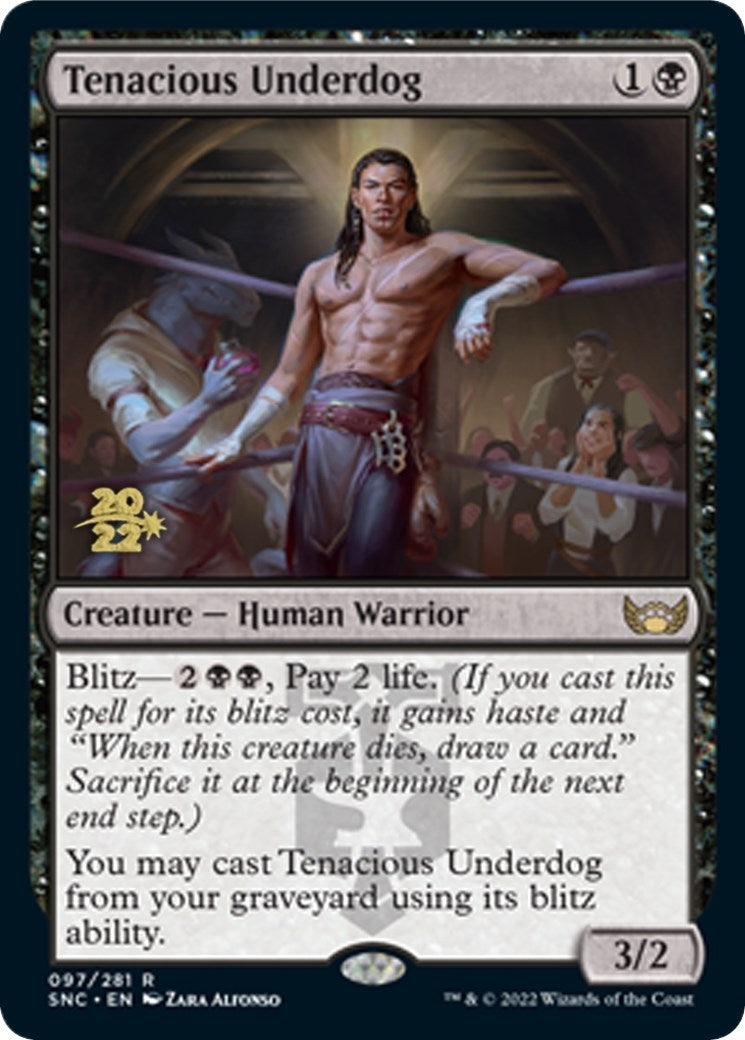 Image for Tenacious Underdog (97) [Prerelease Cards] - Magic: The Gathering