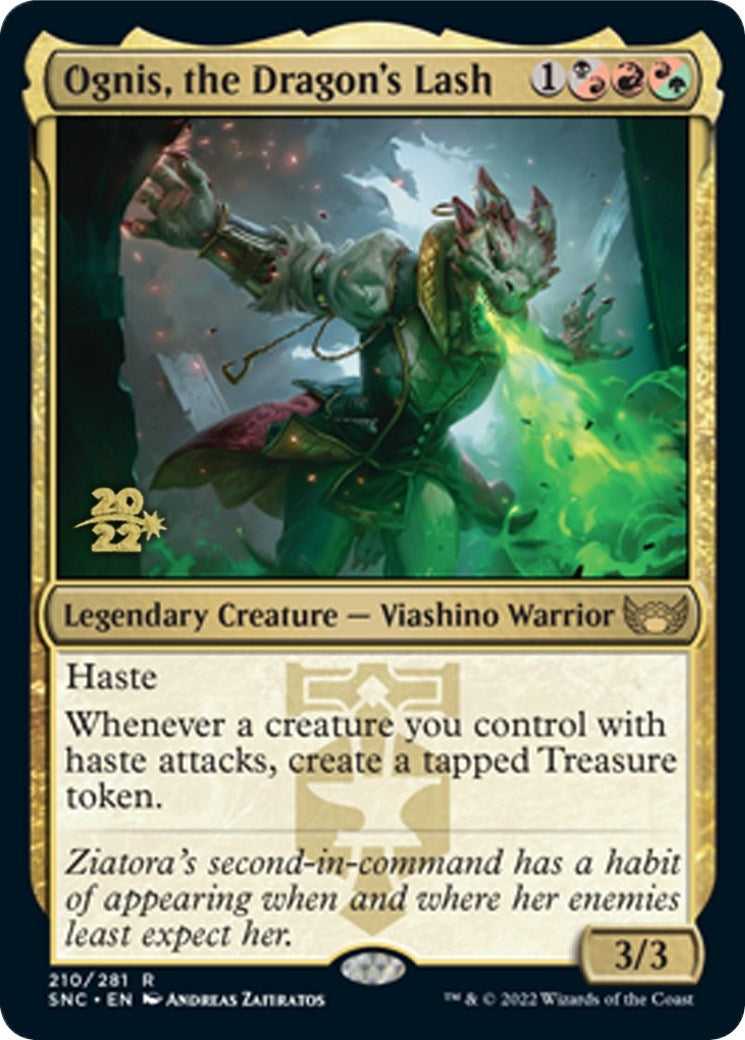 Image for Ognis, the Dragon's Lash (210) [Prerelease Cards] - Magic: The Gathering