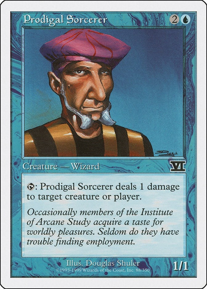 Image for Prodigal Sorcerer (88) [Classic Sixth Edition] - Magic: The Gathering