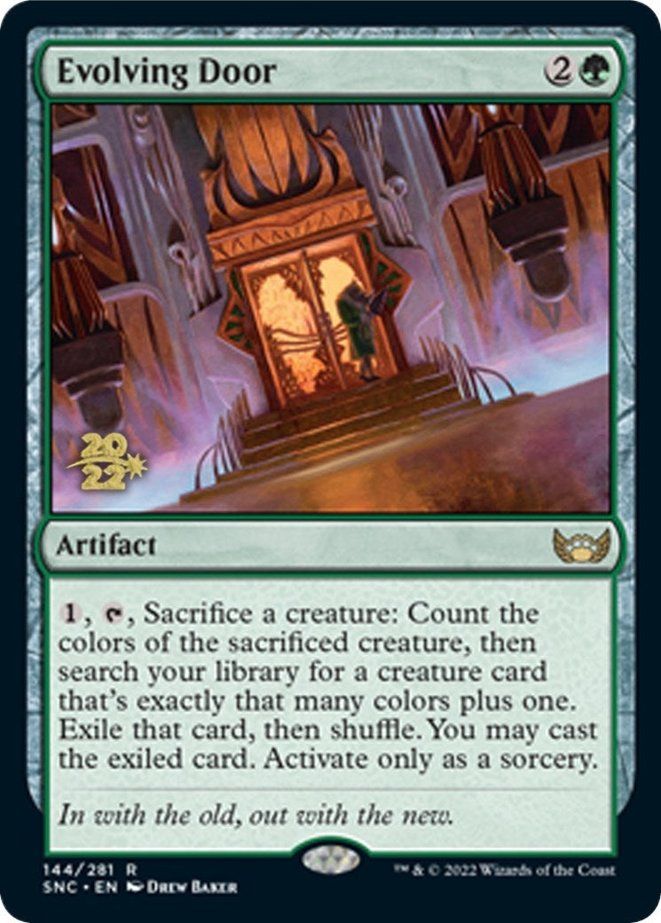 Image for Evolving Door (144) [Prerelease Cards] - Magic: The Gathering