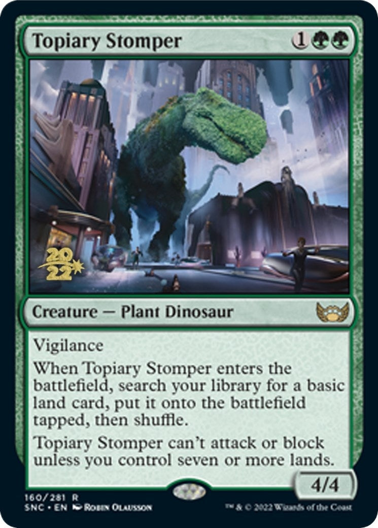 Image for Topiary Stomper (160) [Prerelease Cards] - Magic: The Gathering