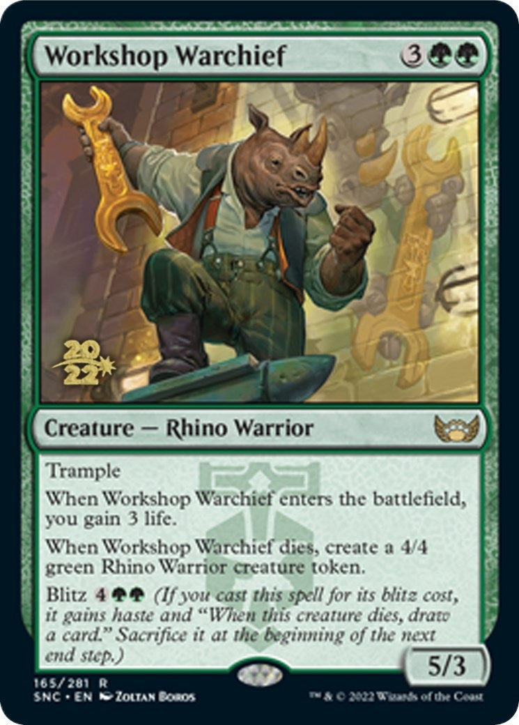 Image for Workshop Warchief (165) [Prerelease Cards] - Magic: The Gathering
