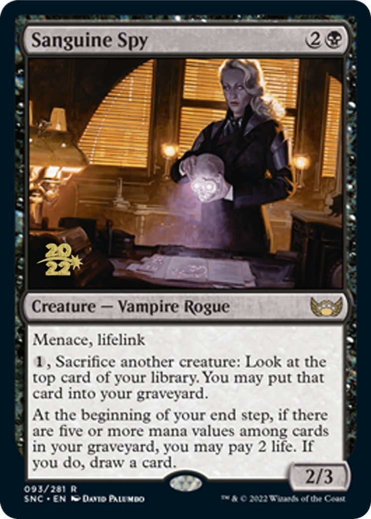 Image for Sanguine Spy (93) [Prerelease Cards] - Magic: The Gathering