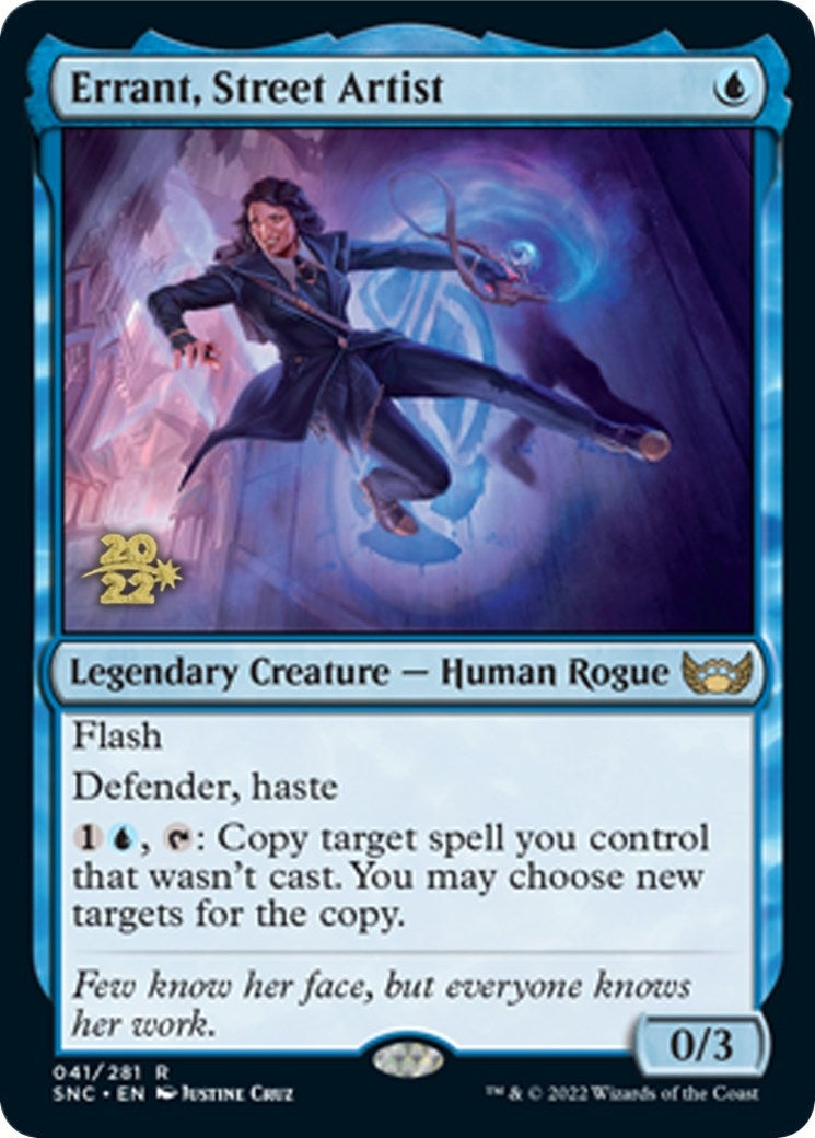 Image for Errant, Street Artist (41) [Prerelease Cards] - Magic: The Gathering