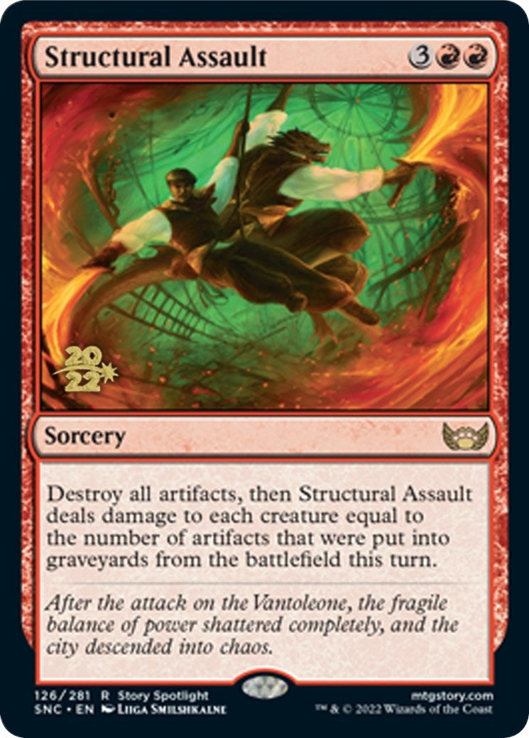 Image for Structural Assault (126) [Prerelease Cards] - Magic: The Gathering