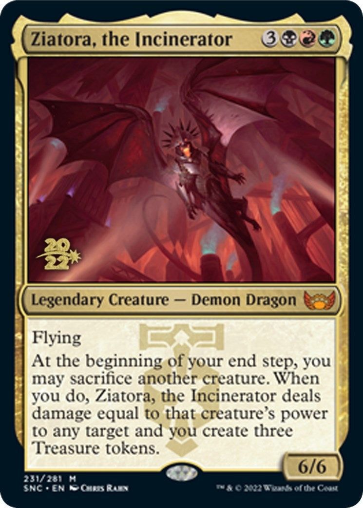 Image for Ziatora, the Incinerator (231) [Prerelease Cards] - Magic: The Gathering