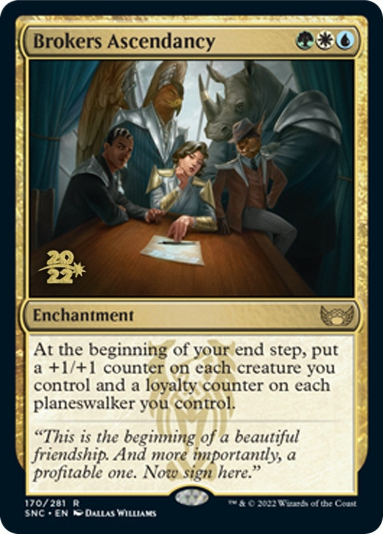 Image for Brokers Ascendancy (170) [Prerelease Cards] - Magic: The Gathering