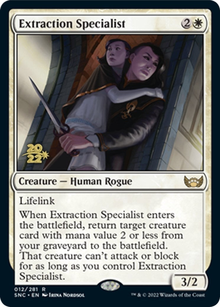 Image for Extraction Specialist (12) [Prerelease Cards] - Magic: The Gathering