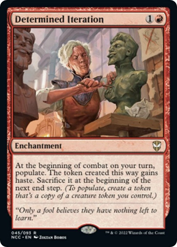 Image for Determined Iteration (45) [Streets of New Capenna] - Magic: The Gathering