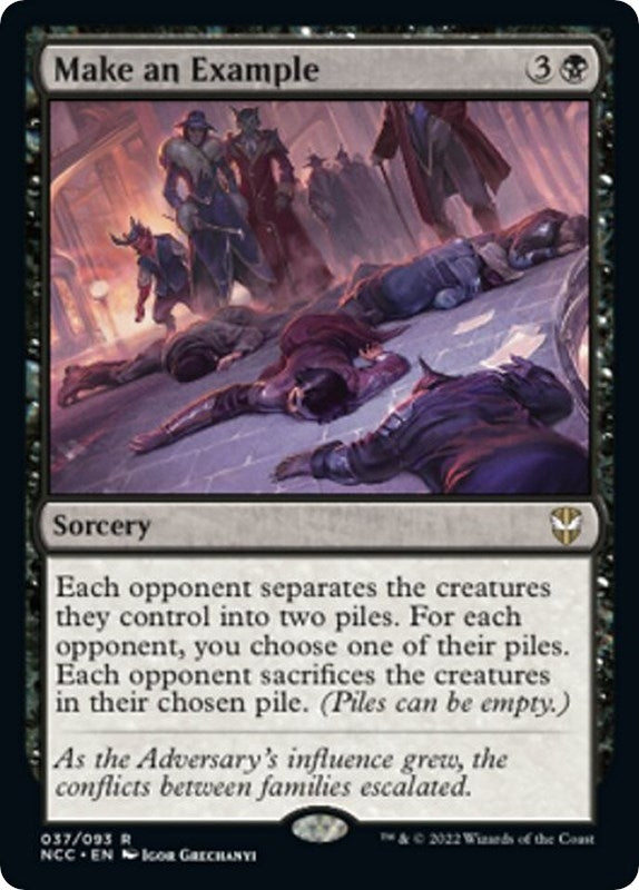 Image for Make an Example (37) [Streets of New Capenna] - Magic: The Gathering