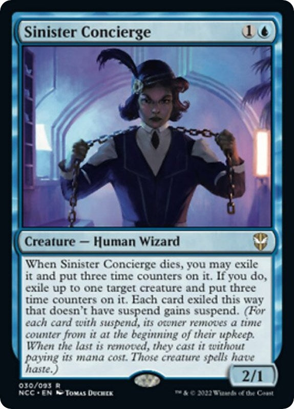 Image for Sinister Concierge (30) [Streets of New Capenna] - Magic: The Gathering