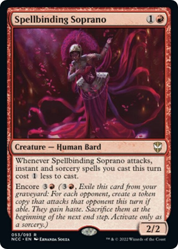 Image for Spellbinding Soprano (53) [Streets of New Capenna] - Magic: The Gathering