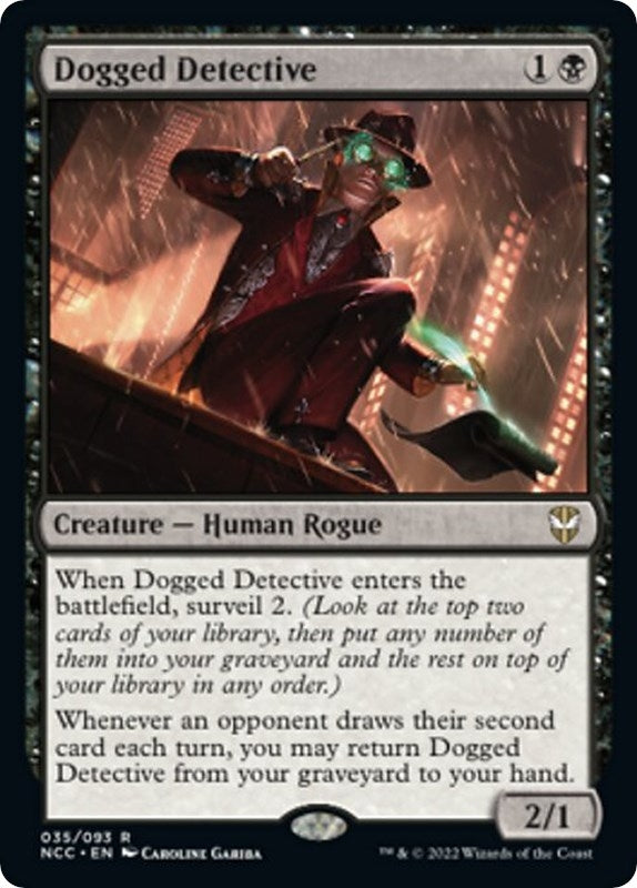 Image for Dogged Detective (35) [Streets of New Capenna] - Magic: The Gathering