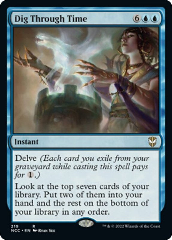 Image for Dig Through Time (219) [Streets of New Capenna] - Magic: The Gathering