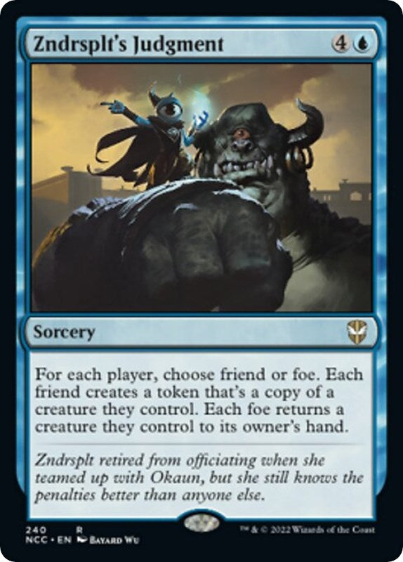Image for Zndrsplt's Judgment (240) [Streets of New Capenna] - Magic: The Gathering