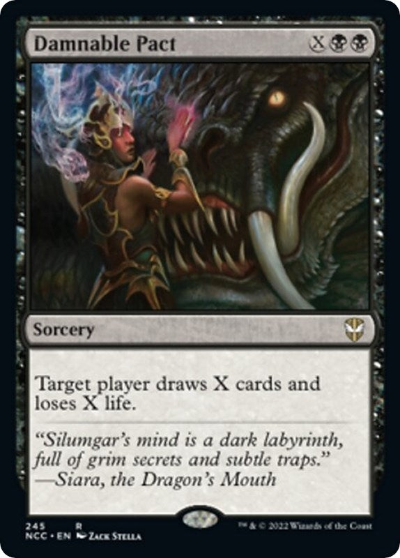 Image for Damnable Pact (245) [Streets of New Capenna] - Magic: The Gathering