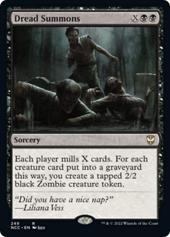 Image for Dread Summons (249) [Streets of New Capenna] - Magic: The Gathering