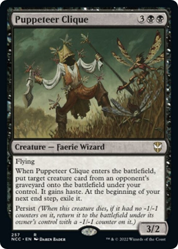 Image for Puppeteer Clique (257) [Streets of New Capenna] - Magic: The Gathering