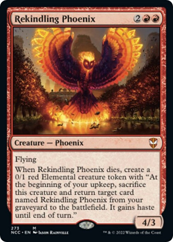 Image for Rekindling Phoenix (273) [Streets of New Capenna] - Magic: The Gathering