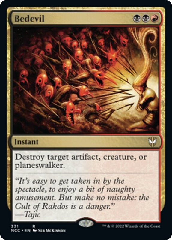 Image for Bedevil (331) [Streets of New Capenna] - Magic: The Gathering