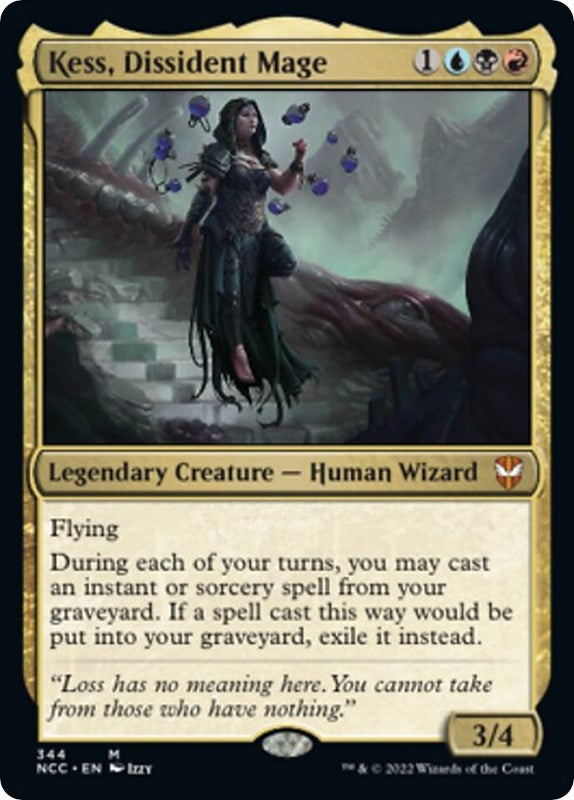 Image for Kess, Dissident Mage (344) [Streets of New Capenna] - Magic: The Gathering