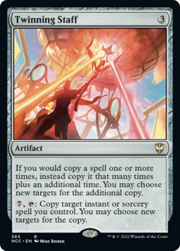 Image for Twinning Staff (383) [Streets of New Capenna] - Magic: The Gathering